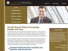 Tablet Screenshot of floridapayroll.com